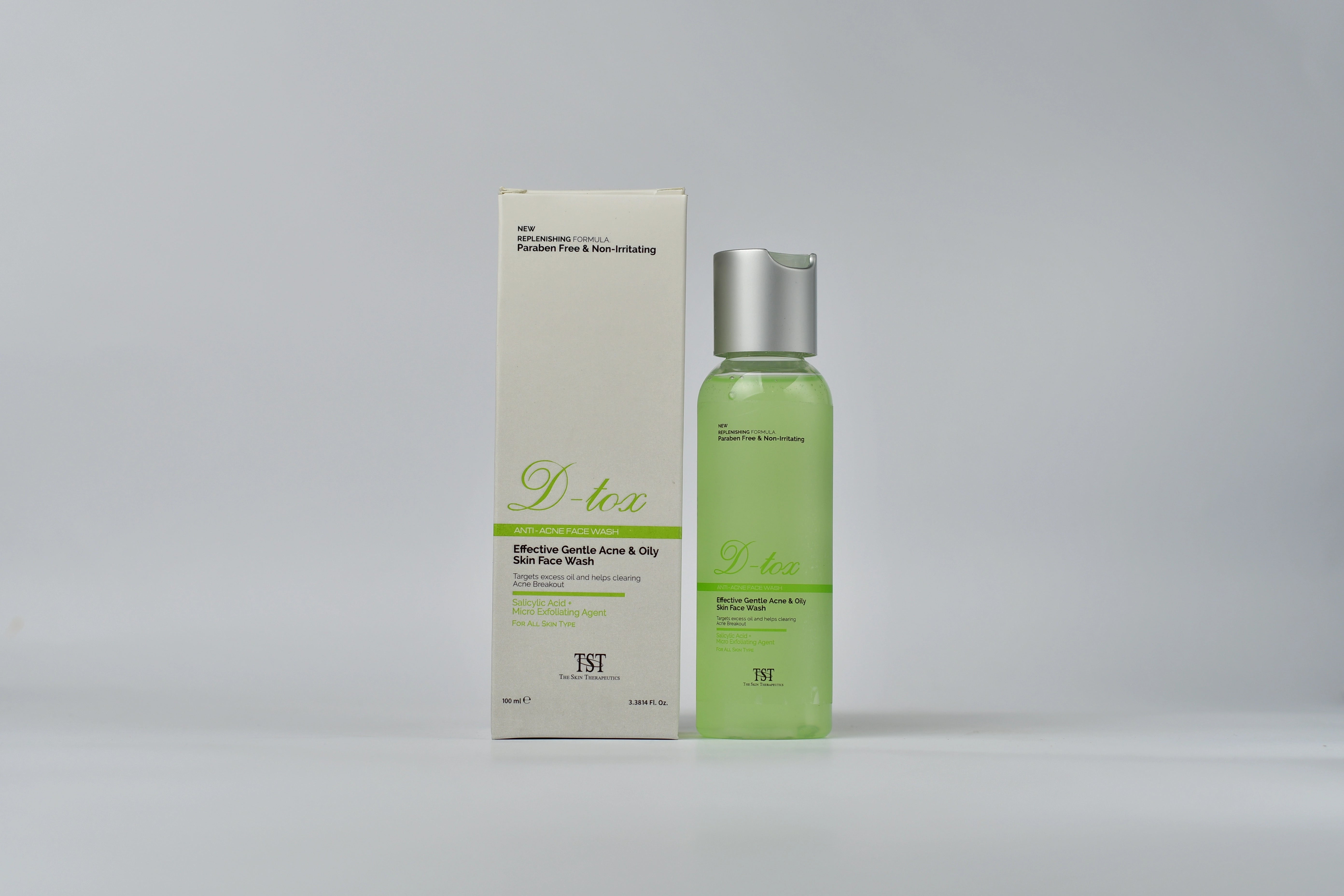D-Tox Salicylic Acid Anti Acne Face Wash | Facial Cleansing Care | 100ml
