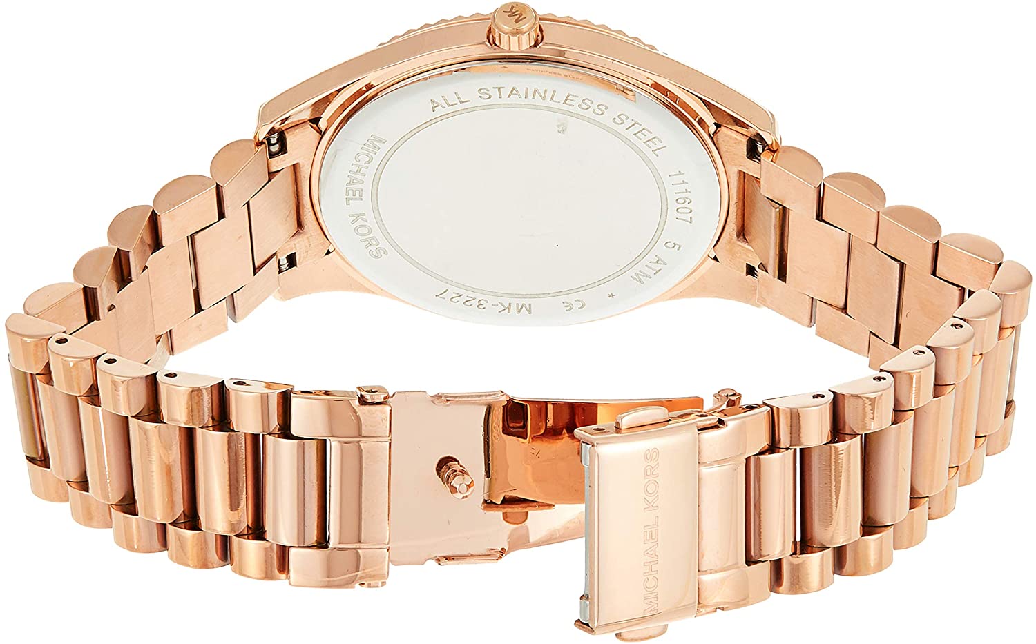 Michael Kors MK3227 Blake Brown Dial Rose Gold-tone Ladies Watch Quartz Analog Michael Kors Blake Watch - MK-3227 | The RealReal main image 2