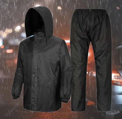 100% Waterproof Rain Suite | Complete Protection From Rain & Dust For Men and Women | Universal Size Barsati