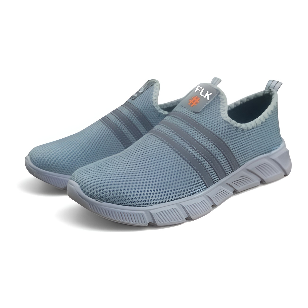 FLK BOSS Men casual Trendy shoes canves classic Loafers fashion gripy lihgt wight slip on Flat walking running gym breathable