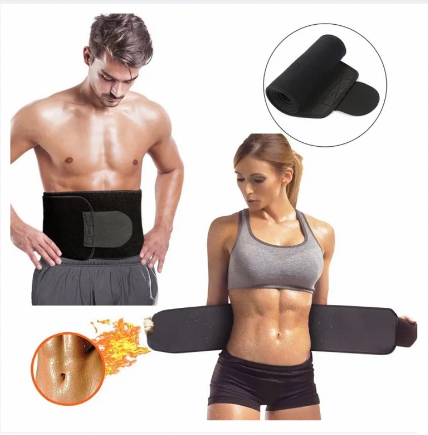 🏋️‍♂️🔥 Hot Body Shaper Sweat Sweet Belt – Slimming Tummy Trimmer Belt for Men & Women 🔥🏋️‍♀️Slimming Belt | Sweat Belt for Men | Waist Trainer | Body Shaper Belt | Belly Fat Burner | Tummy Trimmer for Women | Workout Belt | Unisex Sweat Belt | Daraz