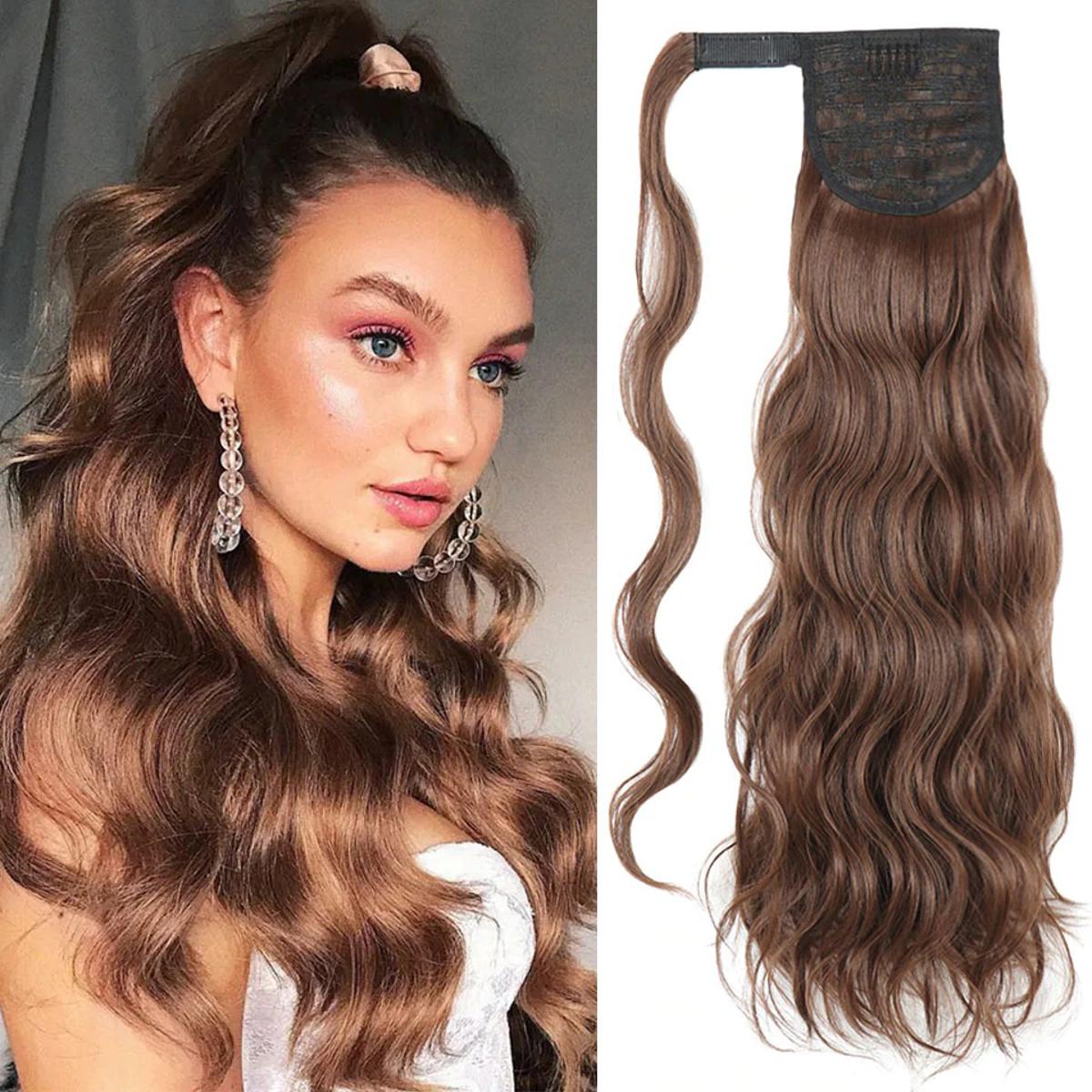 New ponytail curly hair style extension
