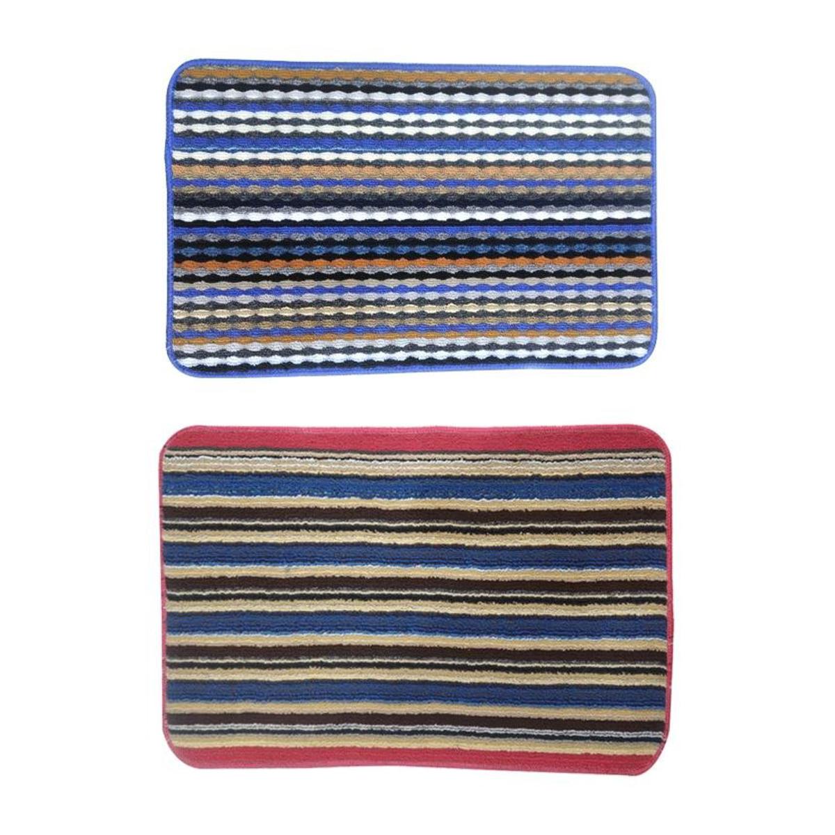 Thick Pile Bed Side Rug - slightly bigger, Shaggy Soft Thick Modern Design High Pile Floor Carpet entrance mat, bath mat door mat