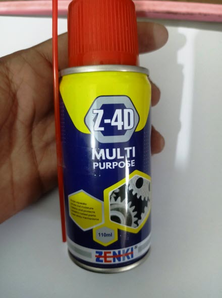 Z-4D Multi-Use Lubricant and Rust Remover Cleaner & Oil Lubricator