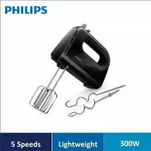 Philips Hand Mixer HR3705/10 300-Watt Hand Mixer (Black) Unboxing and  Review | Best Hand Mixer - YouTube