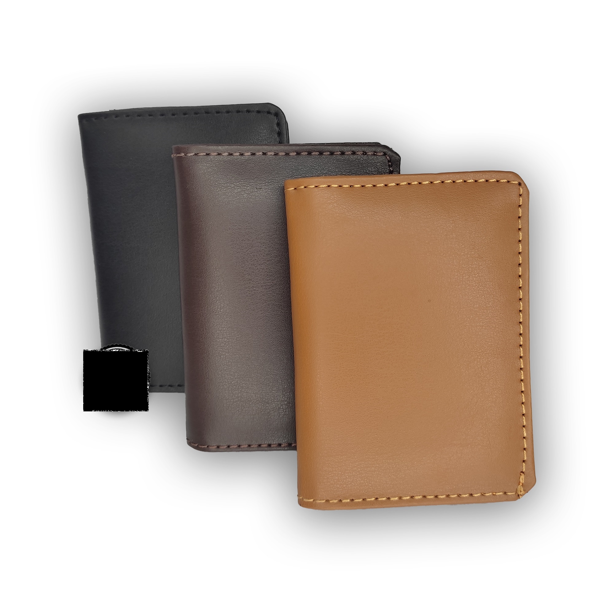 Slim Stylish Card Holder Wallet for Men Without Button - High Quality Rexine