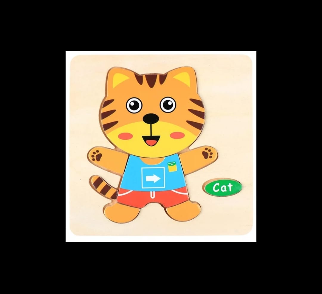 Easy Wooden Puzzle for kids Learning Puzzle for Children