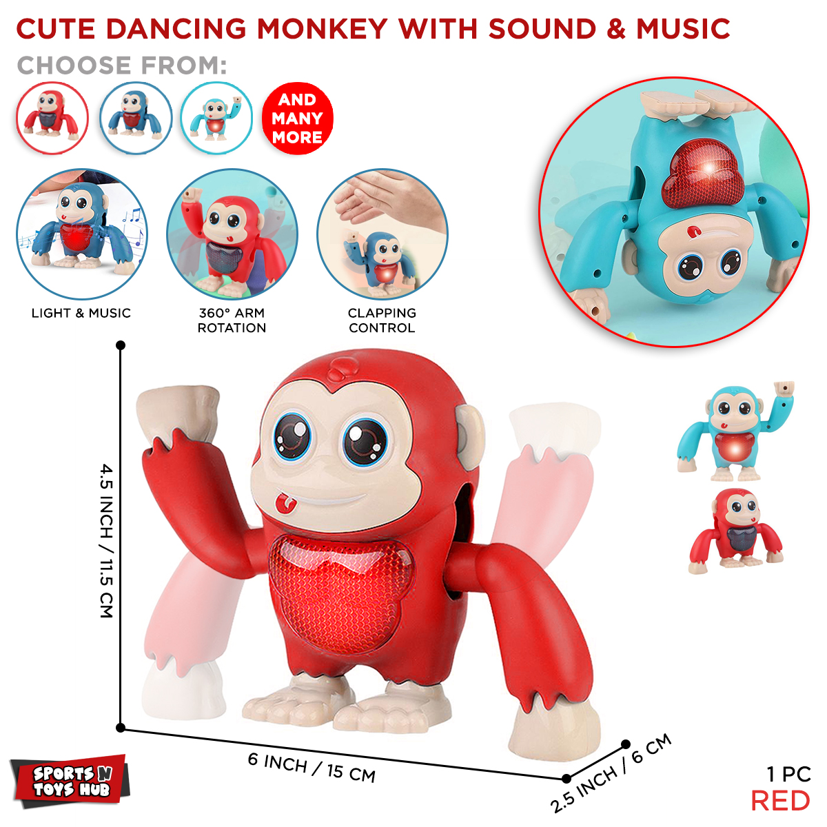VENDA QUENTE Crianças Elétrica Dança Macaco Cantando Brinquedos Dos Desenhos  Animados Swing Walking Monkey Toy Telefone Musical Brinquedos Presente -  AliExpress