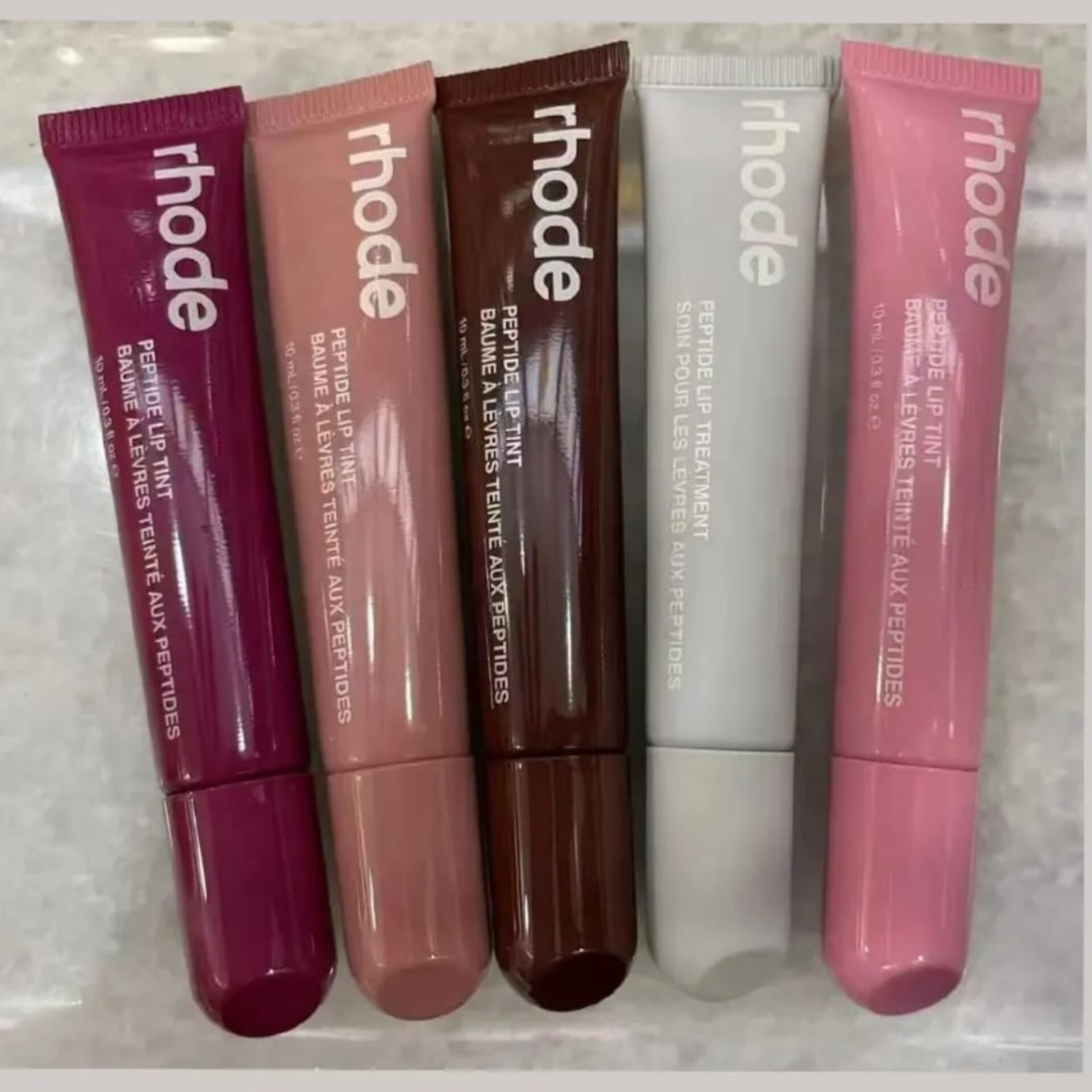 Rhode LipTint Peptide Finest Dupe | Long Lasting Non-Stick Lip Plumper Shea Butter Lip Gloss  | Velvet Mirror Finish Orignal Lip Tint Set | Moisturizing Hydrating Lipstick,Lip Oil,Lip Balm | Tint For Lips & Cheeks All-in-One Lip Care Makeup  ( 8 Shades )