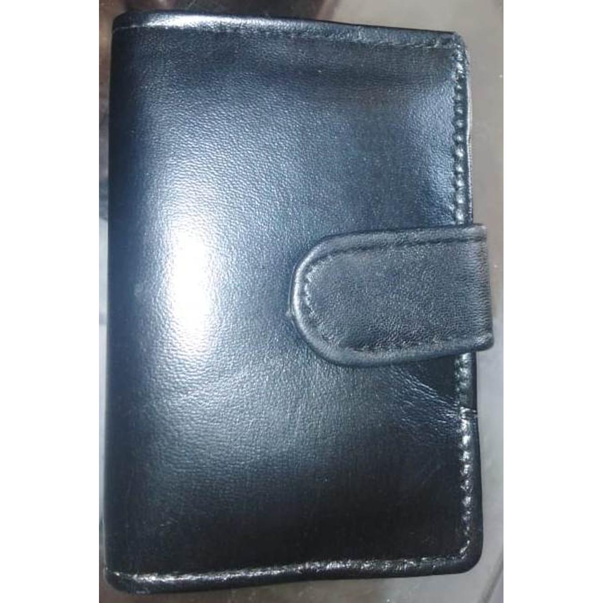 Small Slim Wallet for Men and Women with Clip button