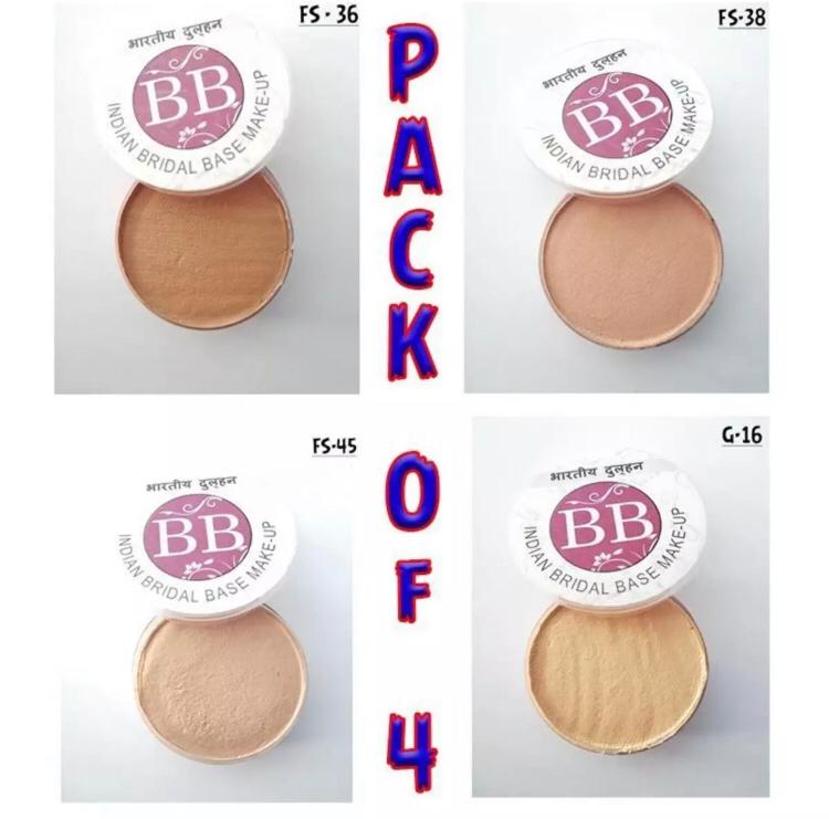 Bridal Quarter Foundation Base-  Pack Of 4