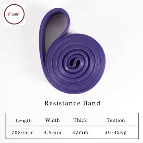 Pull Up Assist Resistance Band for Men & Women – Heavy Duty Latex Loop Band (13mm to 50mm) for Assisted Pull-Ups, Chin-Ups, Dips & Home Gym Workout | 208cm Closed Loop | Colour-Coded Fitness Zone