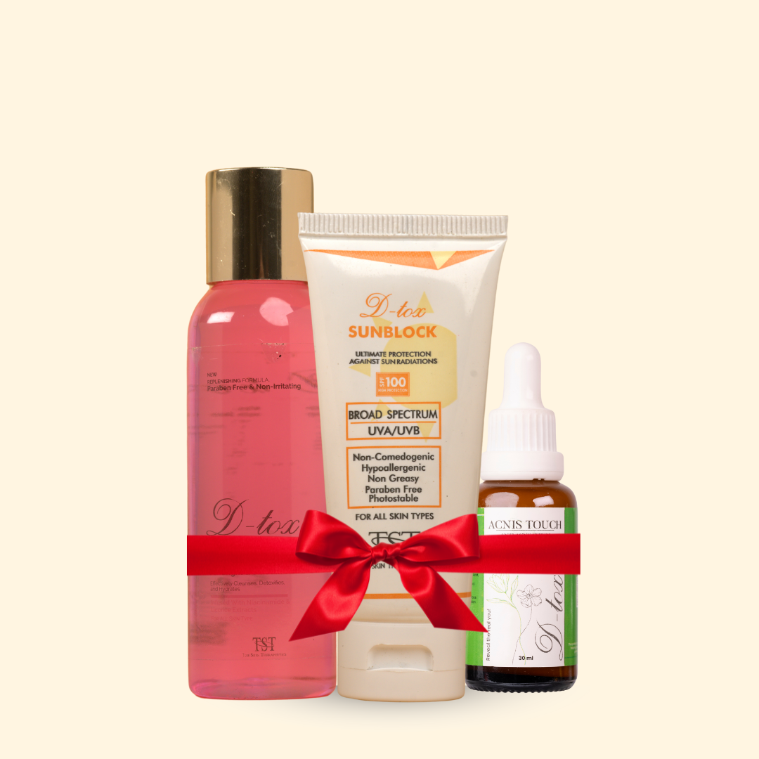 Skin Perfecting Bundle - Brighten, Hydrate, Clear & Protect | Personal Care Set | Original