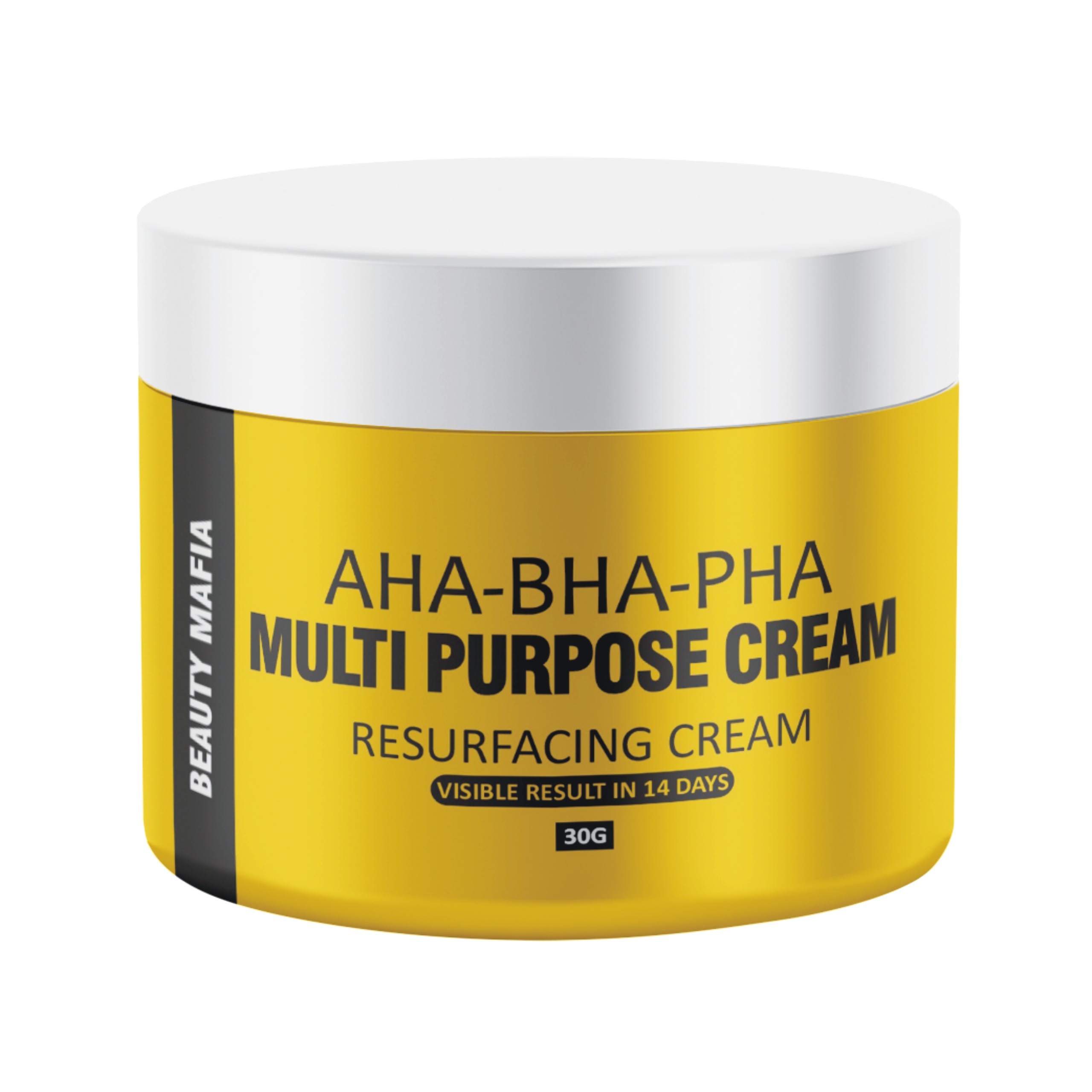 Beauty Mafia Multi-Purpose AHA-BHA-PHA Cream for Hydrating, Brightening & Healthy Skin | 30ML