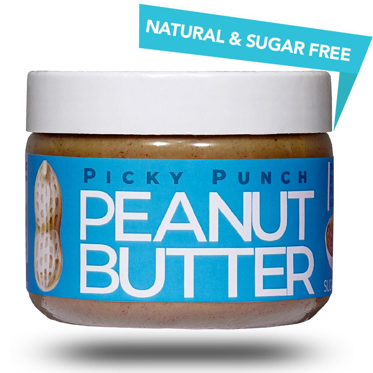 Picky Punch Sugar Free Natural Peanut Butter 500g
