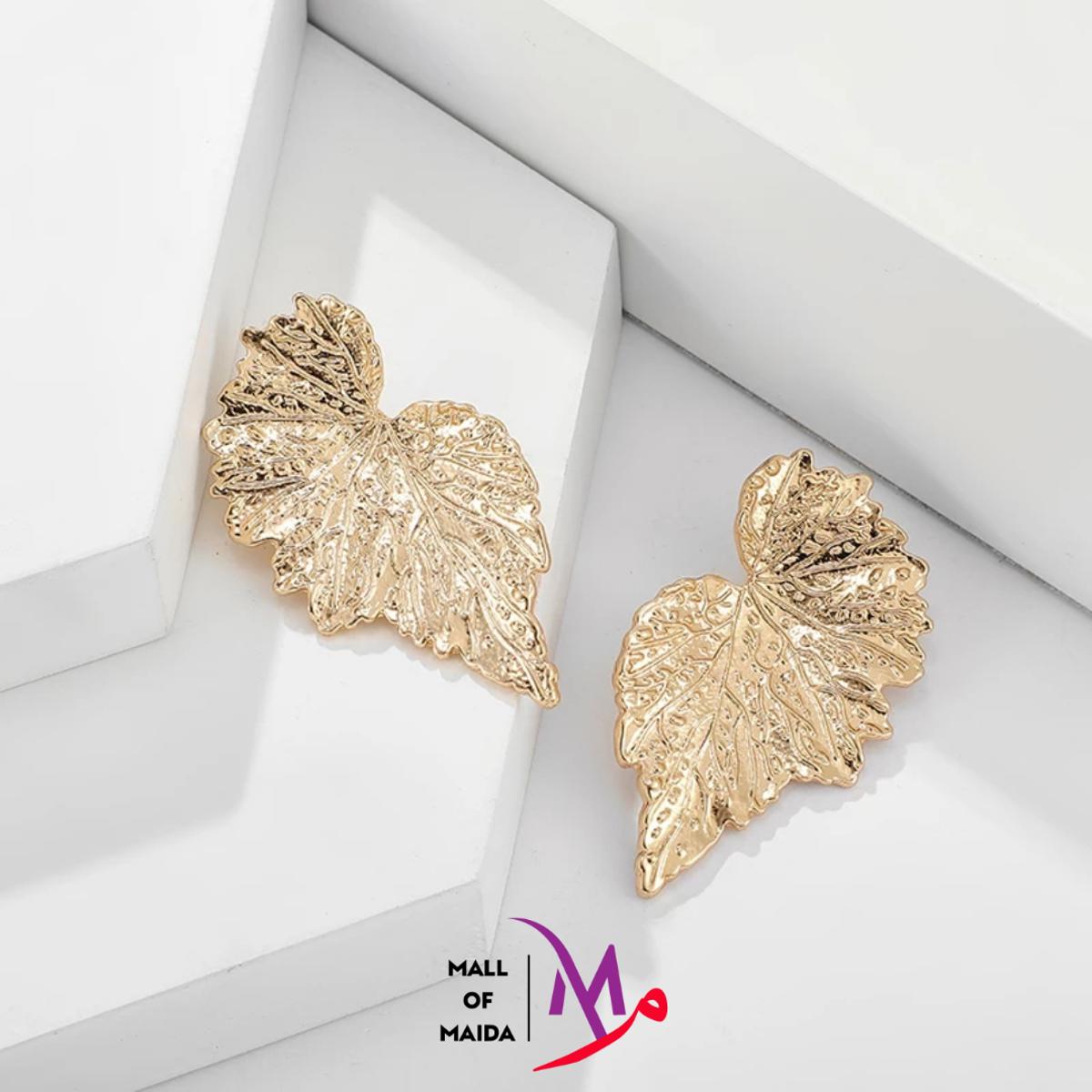Golden Latest Style Earrings