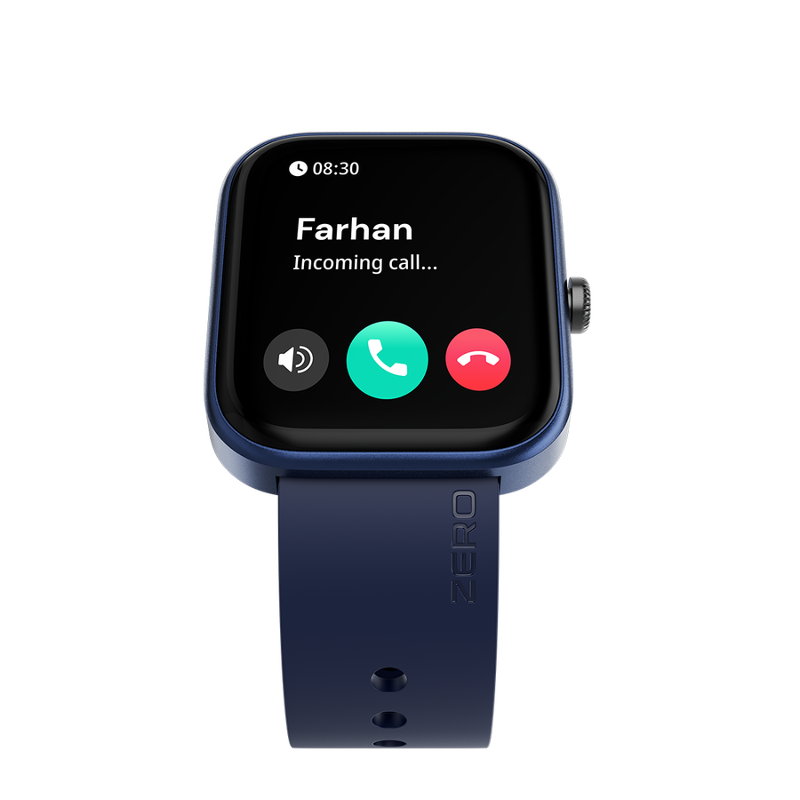 Zero® Ignite Smart Watch | 1.83” IPS Curved Screen,  Calling, 100+ Watch Faces | IP67 Waterproof, SpO2 & Heart Rate Monitor | Best Price Smartwatch for Men & Women, IOS & Android
