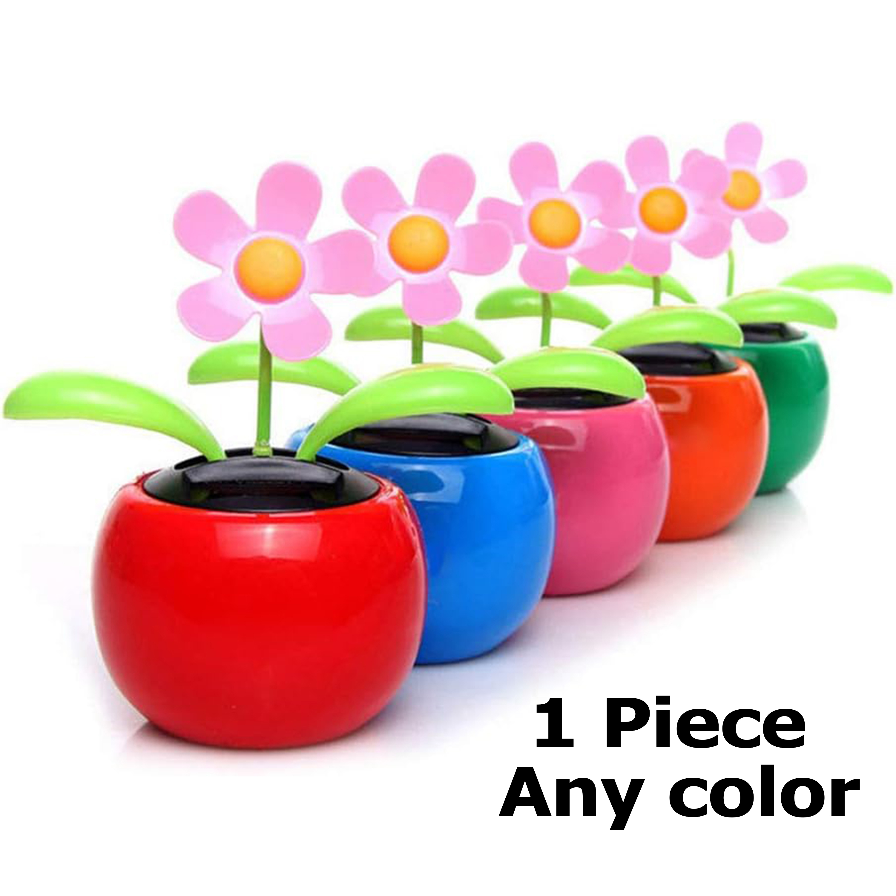 Car Decoration Solar Power Dancing Flower,solar dancing flower