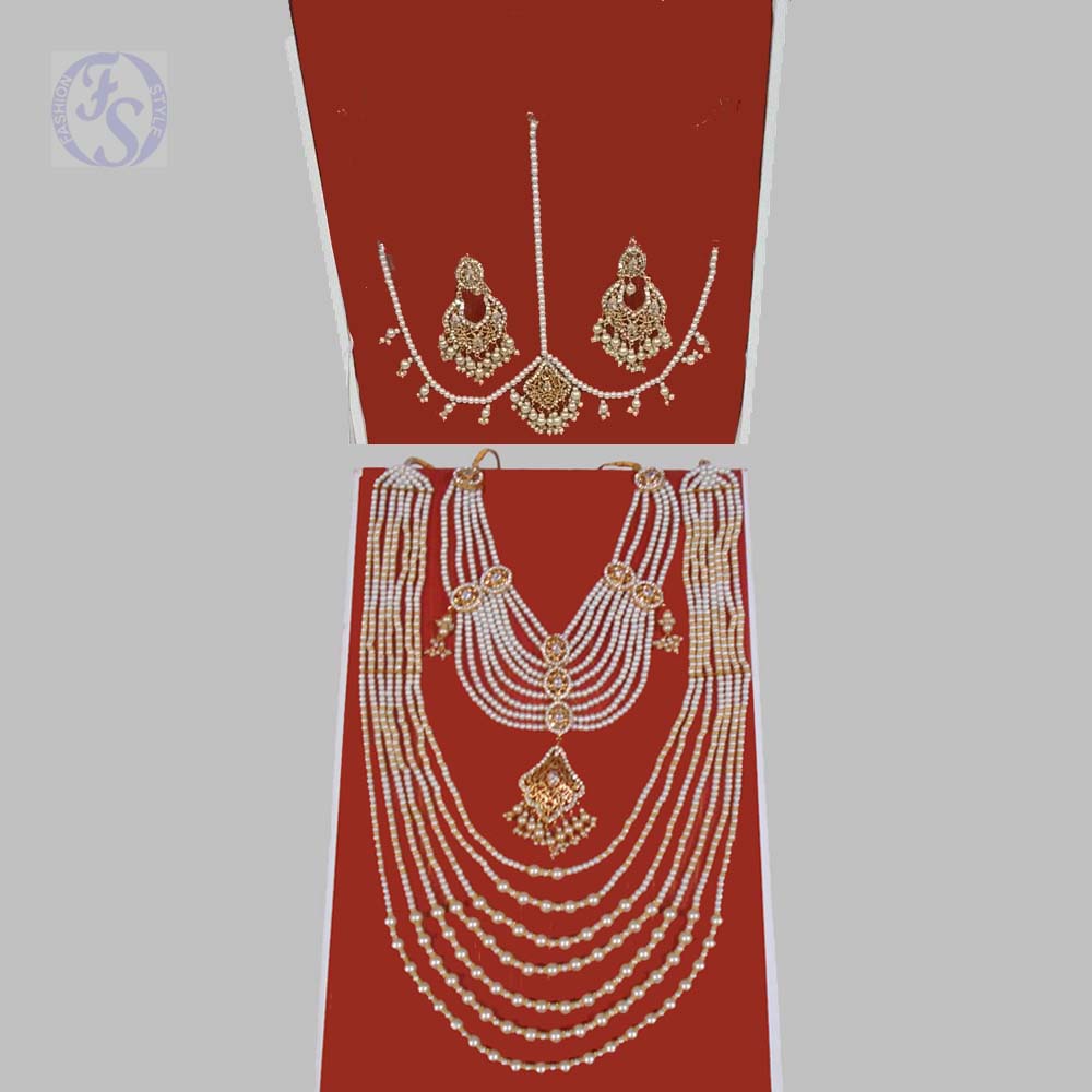Very Delicate Gold Plated Pearl Rani 