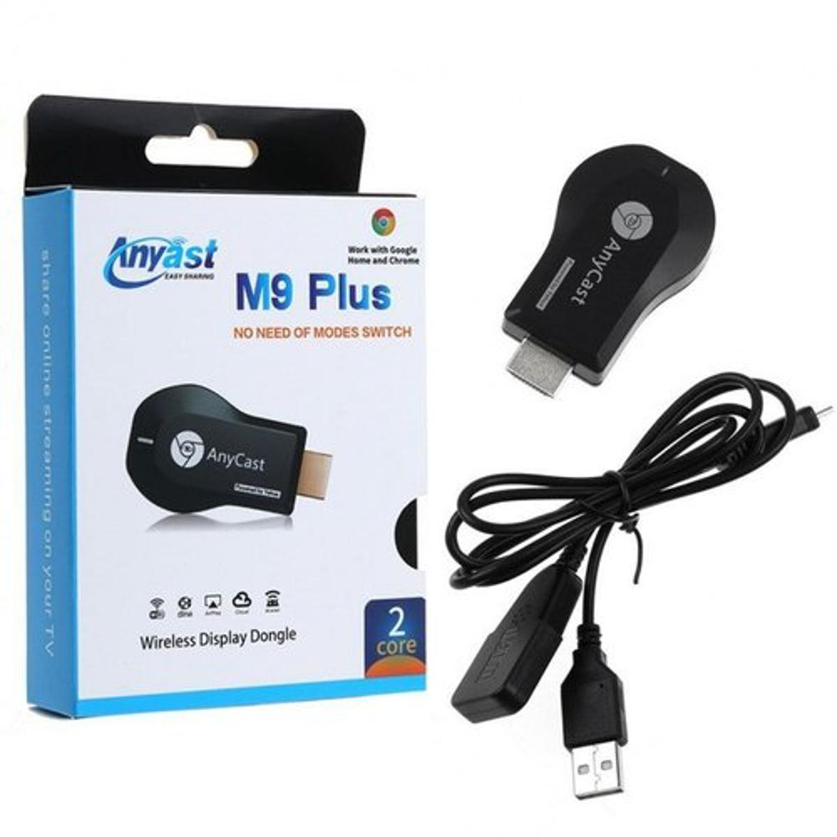 AnyCast M9 Plus WiFi Display Dongle Receiver HD 1080p TV DLNA Airplay Miracast