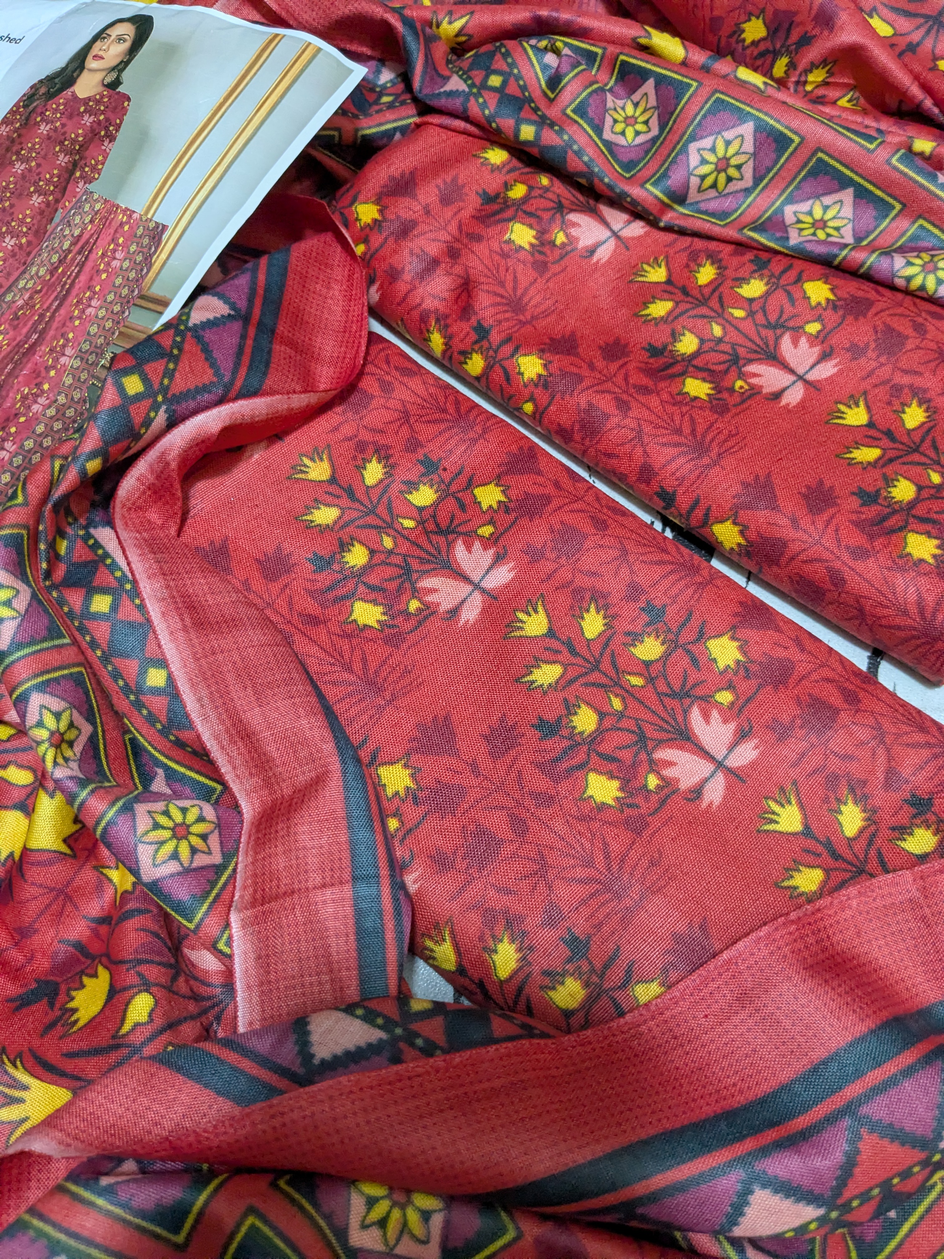 F.S Clothing 3 piece SALE ALERT  LAWN PRINTED 2 PCS COLLECTION