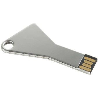 Golden Silver Memory Key Flash disk Metal key shape USB flash disk