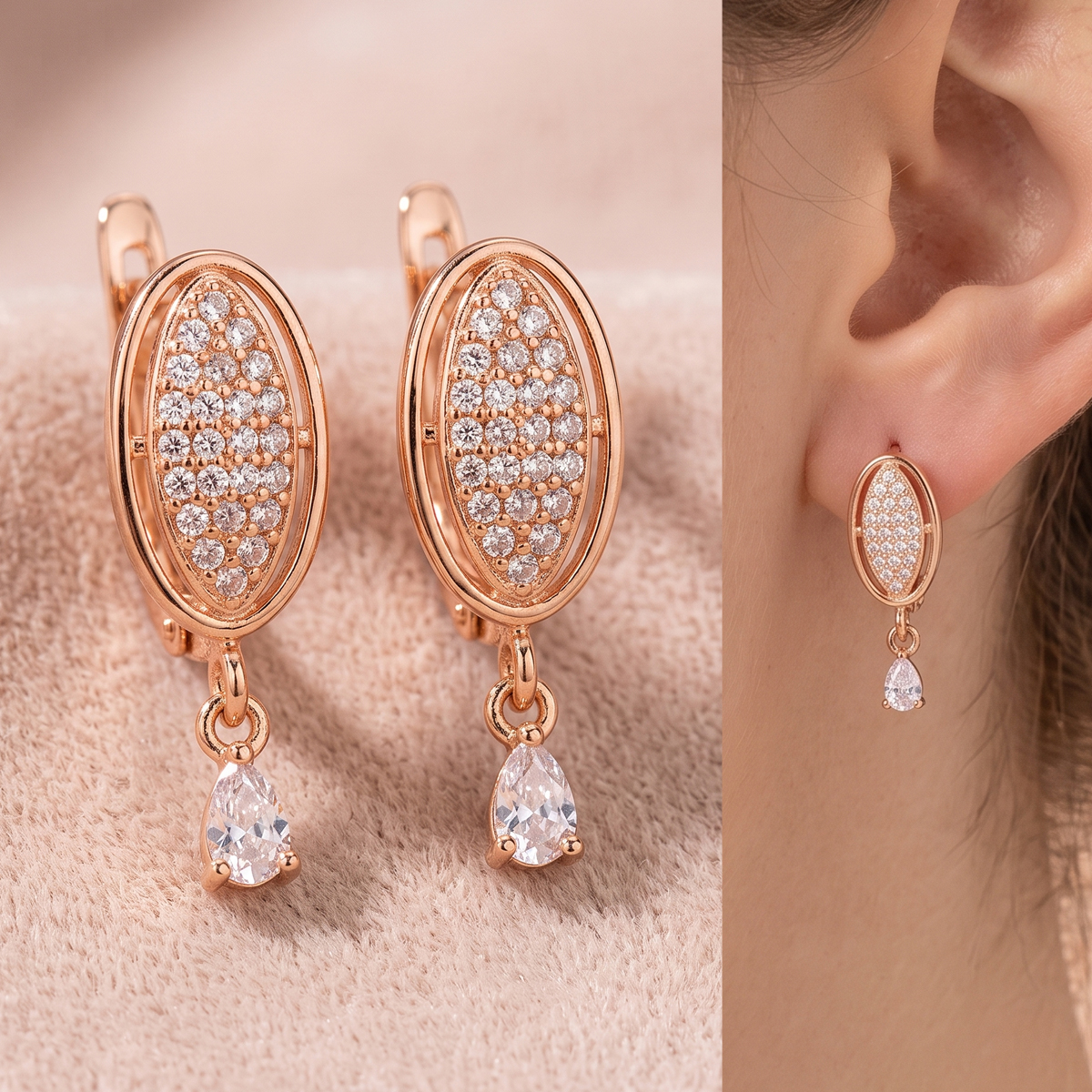 Arabic Hoop Earrings with Textured Ball Charm for Women & Girls | Bangle Rings Stylish & Trendy Jewelry Gifts | Perfect for Everyday & Party Wear