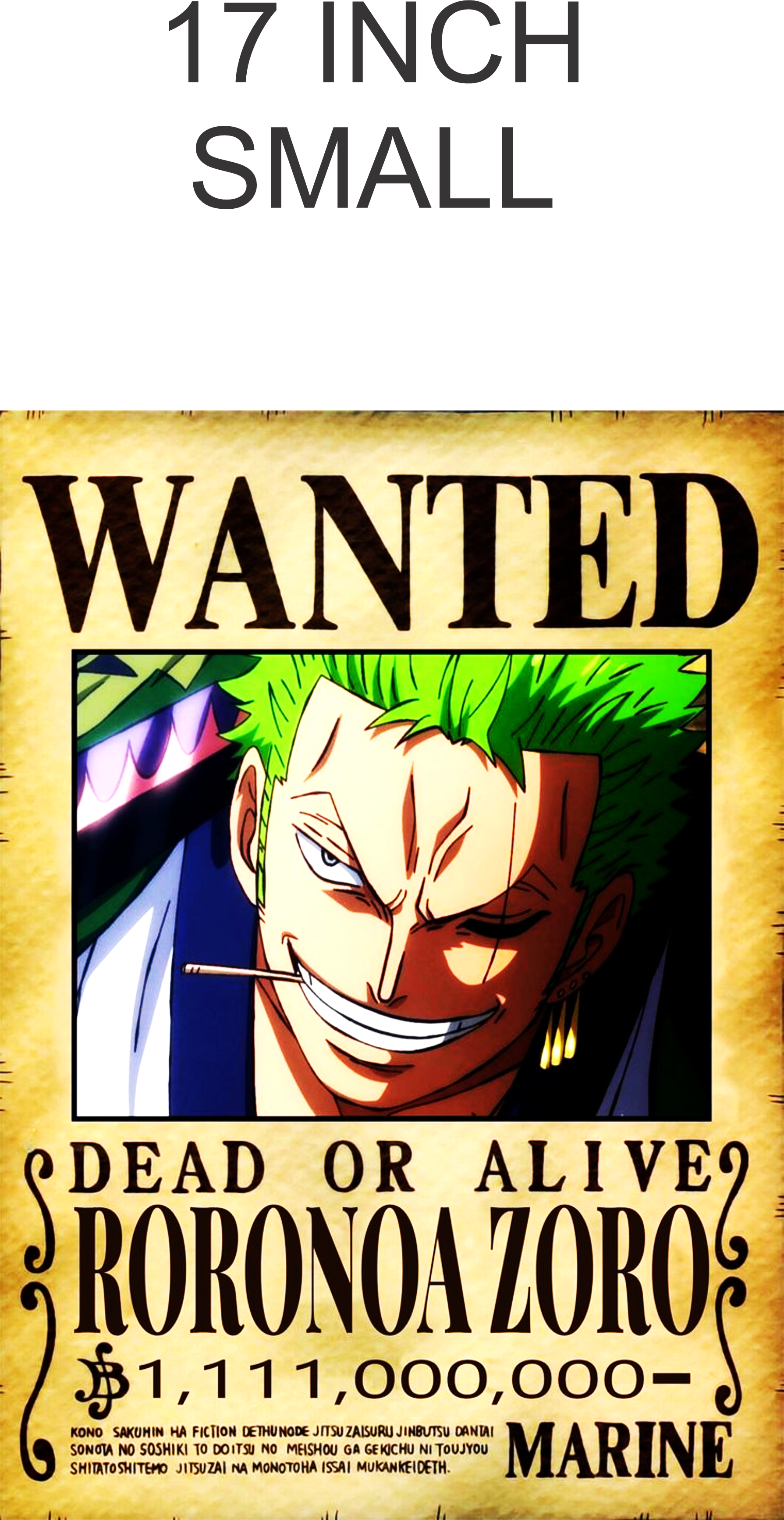 ONE PIECE WANTED POSTER FRAME WOODEN FOR GAMMING DECOR, ANIME POSTER OF ONE PIECE