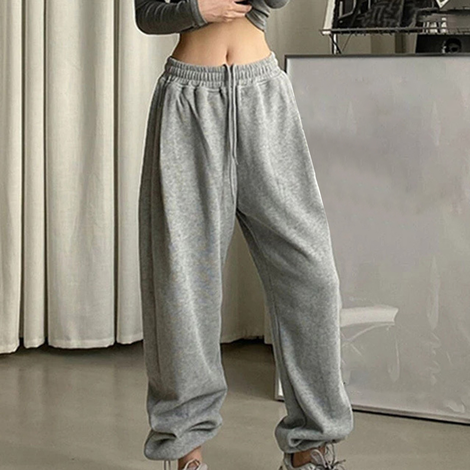 Elastic 2025 waist sweatpants