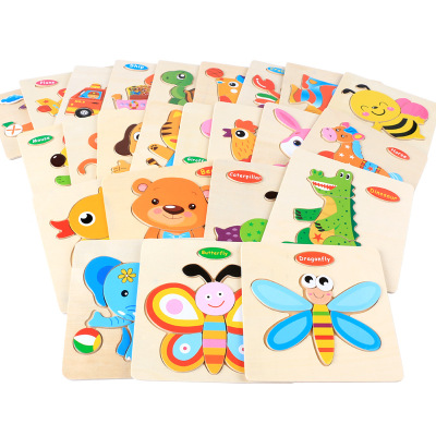 Easy Wooden Puzzle for kids Learning Puzzle for Children