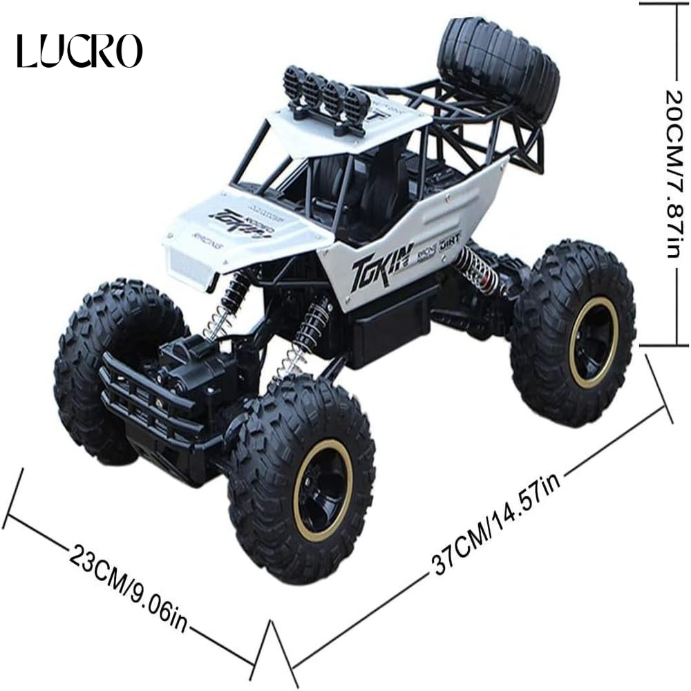 RC Car Remote Control Climber Car with LED Spray Off Road Monster Car, Rechargeable monster truck Car for kids, High Speed Monster Car, for Girls & Boys