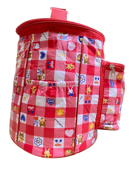 MiniMe Diaper Bag for Newborn Baby Small Size Beautiful Round Shape Baby Bag For Diaper & Accessories - Circle