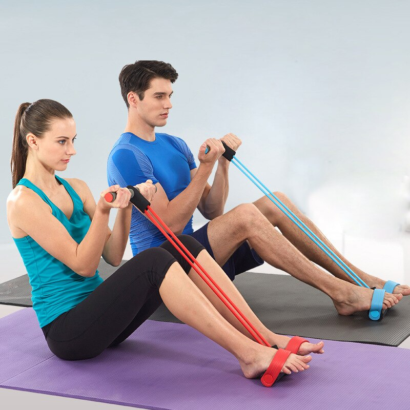 Pull Reducer Resistance Training Bands Tmmy Trimmer Bally Fat Burner Body Exerciser Weight Loss Home Gym Home Workout Arm Muscle Builder Double...