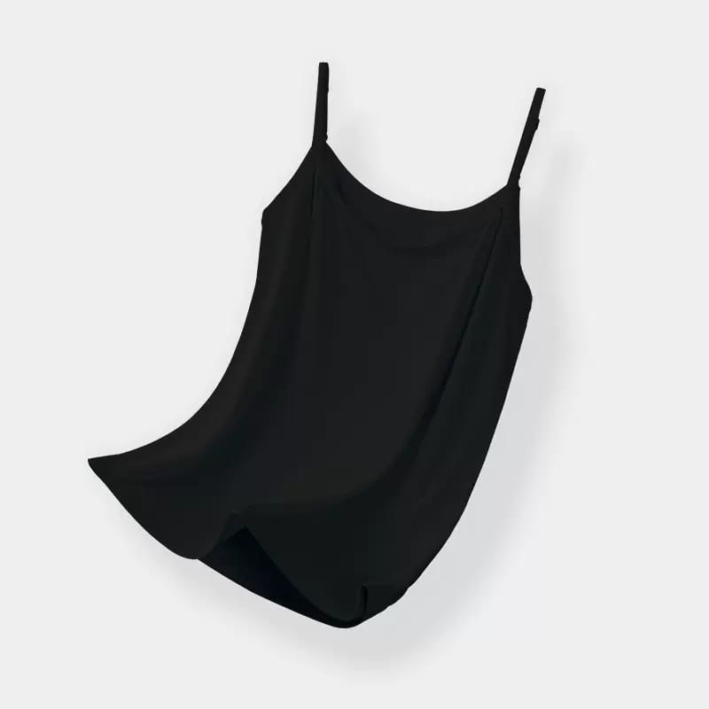 Pack of 3 Women Simple Camisoles Summer Girl Strap Cotton Sleeveless Thin Camisole Vest Solid Top Simple Base Vest Multicolor Tops Female Undies