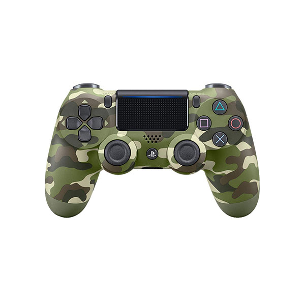 PS4 DualShock 4 Wireless Game Controller – Jet Black & Camouflage Green Bluetooth Gaming Controller for PlayStation 4, PS4 Slim & PS4 Pro