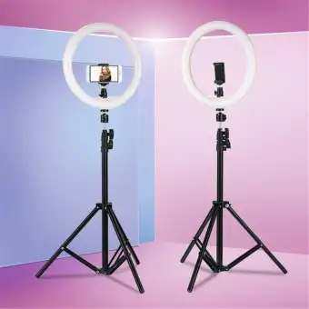 Ring Light 26cm 10 Inch With 7 5ft Tripod Stand Phone Holder