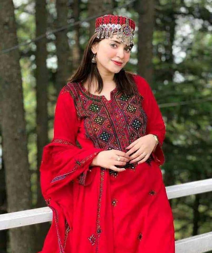 Afghani Cultural Turkish Cap with Pendant - Handcrafted Tribal Patti Knitted Hat for Women