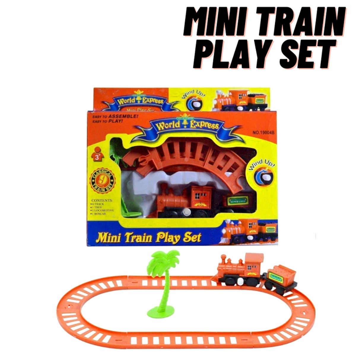 Mini Train Set for Boys And Kids Toy Train Set play trains & railway sets