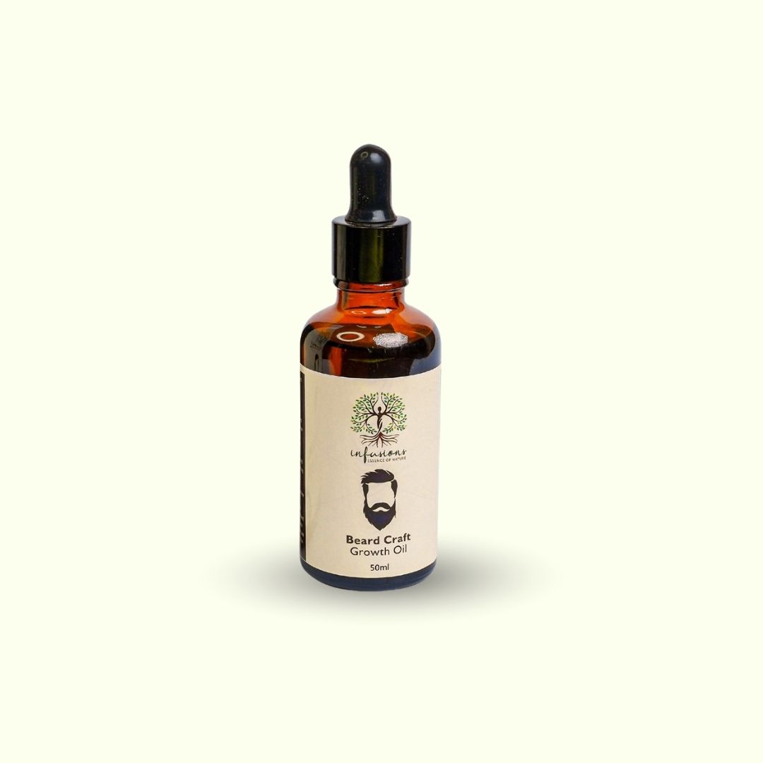 Beard Craft Growth Oil | Boost Beard Thickness Stimulate Hair Growth Nourish & Strengthen Facial Hair for a Fuller Healthier Look