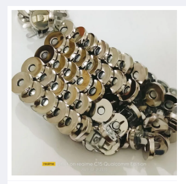 Magnet button for hand bags, clutch and wallets 6 buttons...