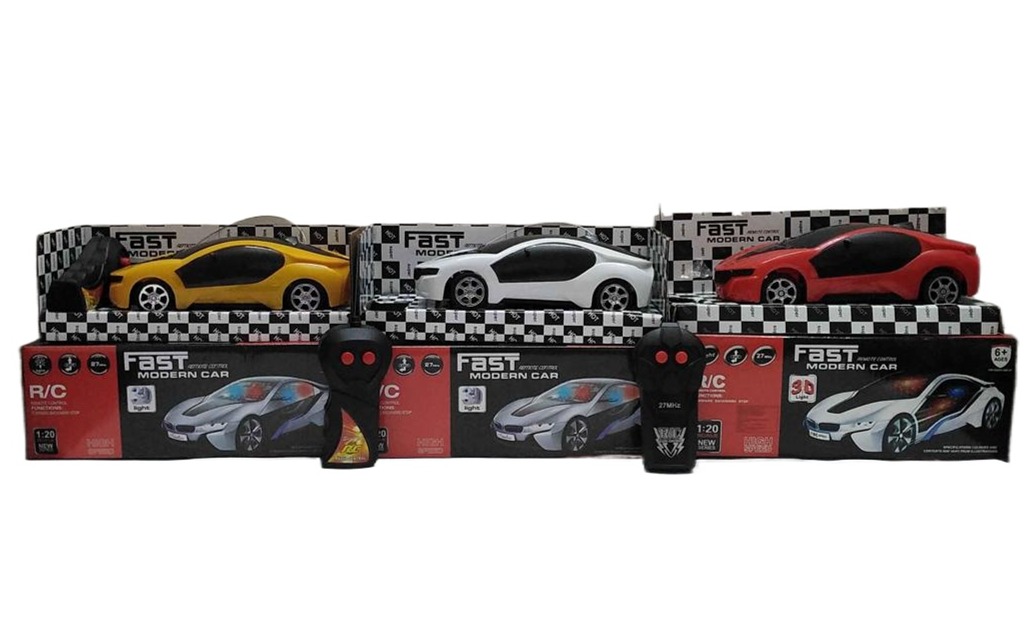 Kids Remote Control Car Model R/C Car 2 Channel Assorted Color