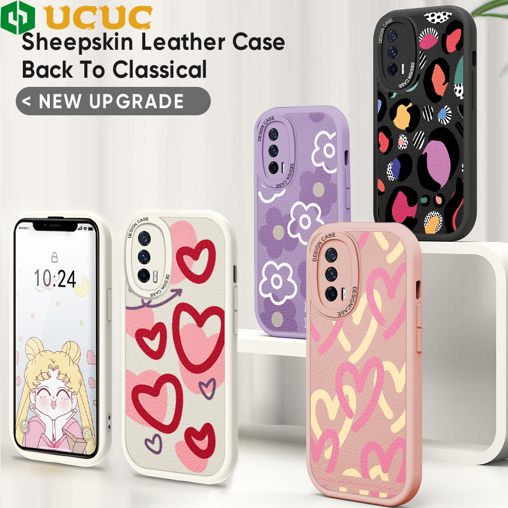 UCUC for Samsung Galaxy A30S A50 A50S Back Cover INS Style Love