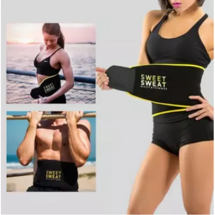 Sweat Slim Belt For Women And Men Premium Fitness Sweat Belt 1 Pc