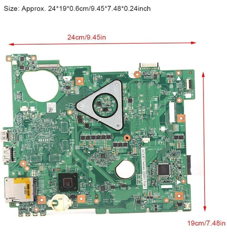 Dell Inspiron N5110 Laptop Motherboard i5 CN-07GC4R – Genuine Replacement Mainboard for Dell Inspiron 15R N5110 Intel Core i5 DDR3