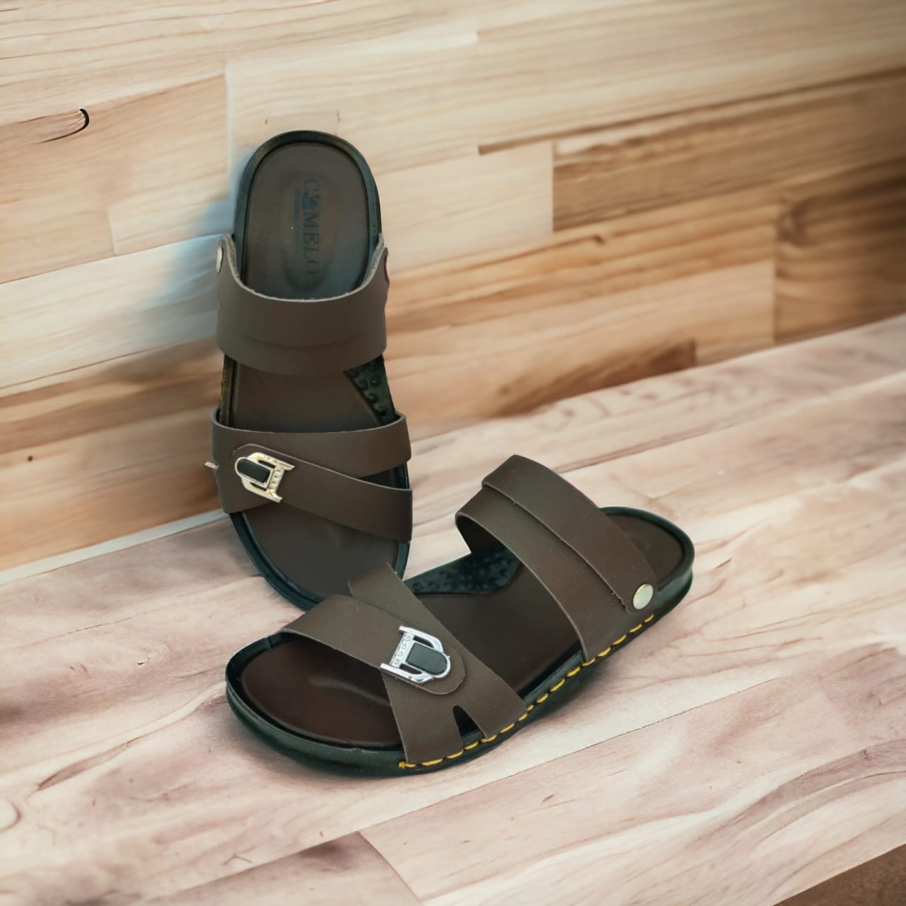 Sanadals for Men || New Trending Brown Camlo