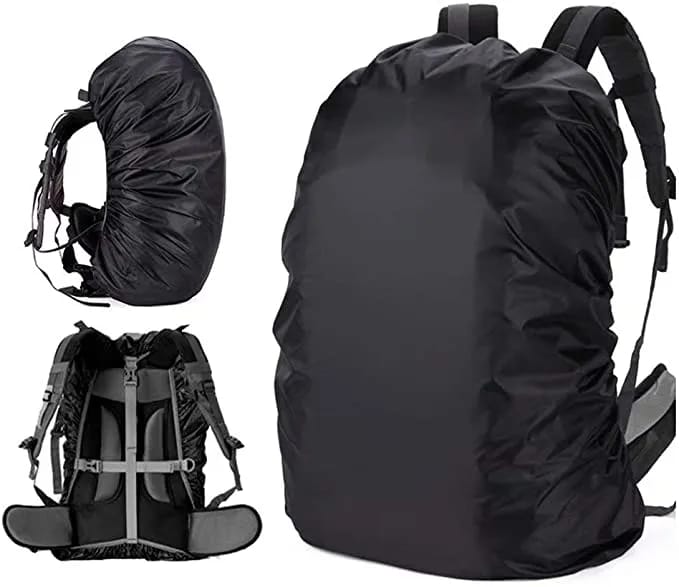 Lightweight Waterproof Backpack Cover Rain Dust Protector for Travel Hiking Trekking School Bag