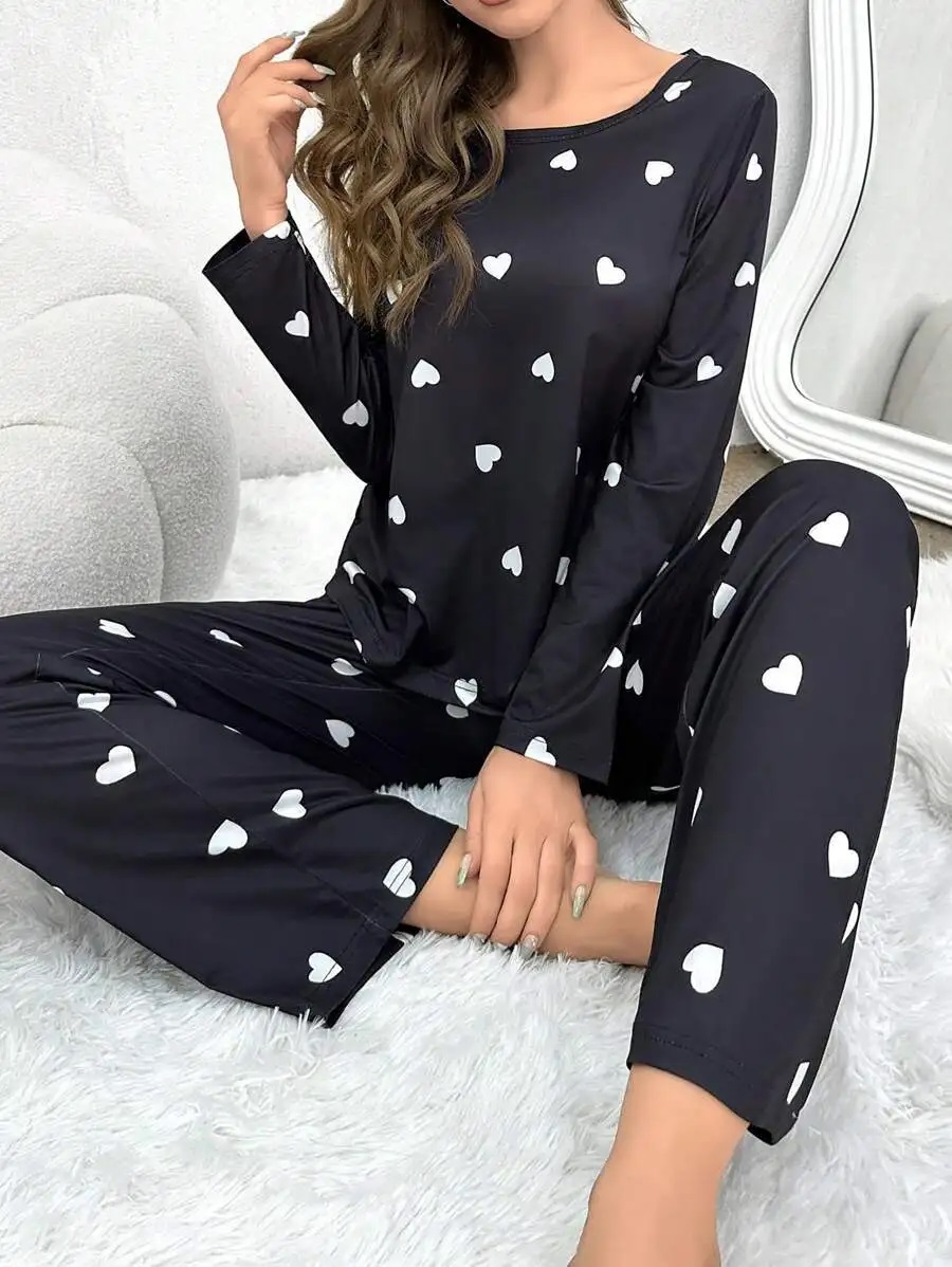 Night Wear for Women Night suit for girls and women, Sleeping Dress Girls Sleepwear Loungewear Sleeping Suit lingerie T shirt and Pajama ,Night Dress for girls and women