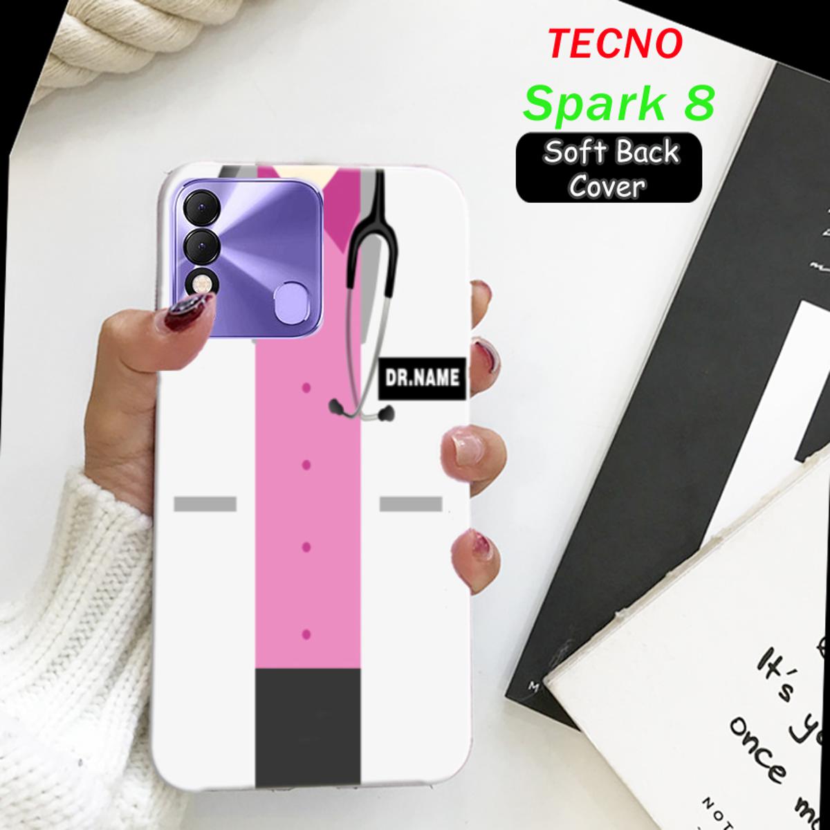 tecno spark 8c back cover daraz