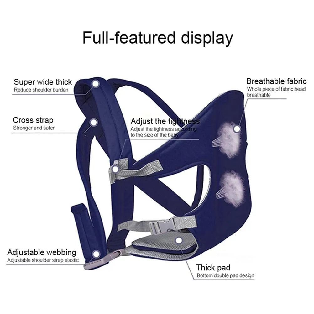 2 In 1 Multifunctional Baby Carrier Belt, Baby Safety in Bikes ,Cars,Baby Safety Belt Multifunctional Baby Toddler Carrying Belt Backpack for Bikes with Hip Seat Baby Safety Belt