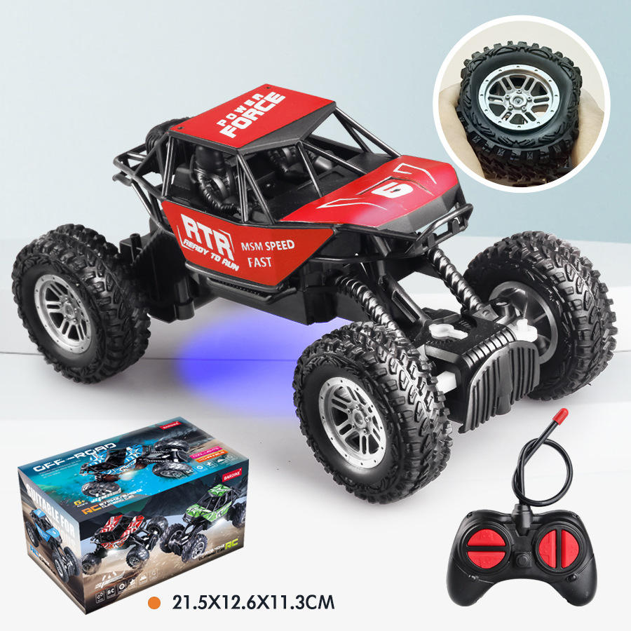 Remote Control Off-Road Monster Truck RC Toys for Boys High Speed Die-Cast Remote Control Toys For Kids